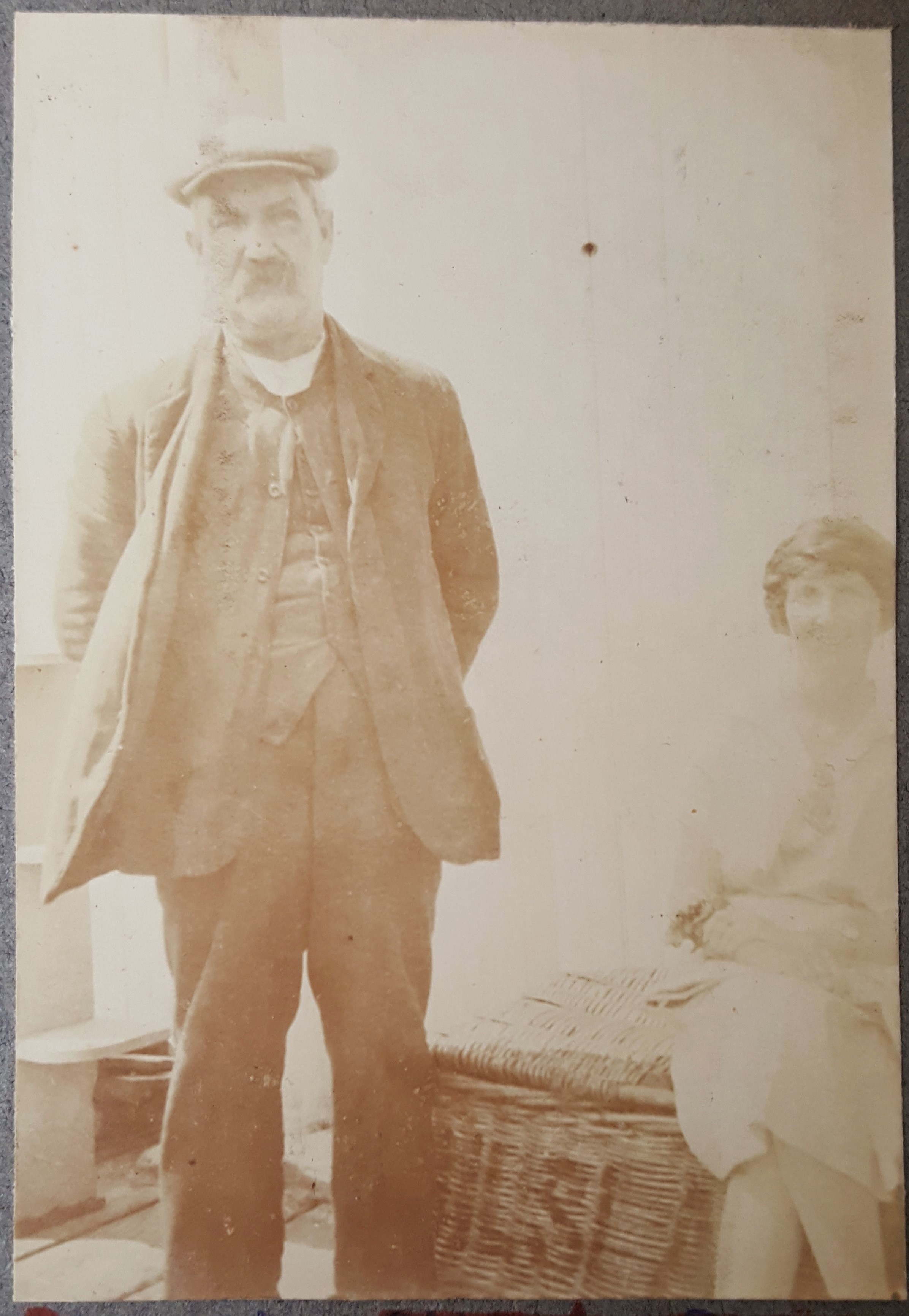 John Thomson
Whiting Bay  Pier Master
Credit Arran Heritage Museum
Isle of Arran